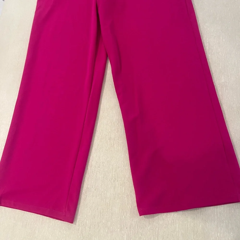 Hot Pink One Shoulder Jumpsuit Large, Party, Vacation, Night Out - Picture 4 of 8